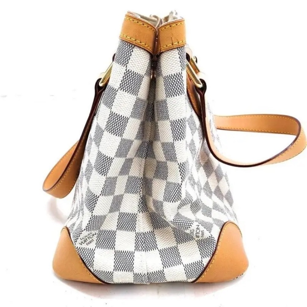 Louis Vuitton Authentic Shoulder Bag in Damier Azure Canvas. Suede interior - Picture 2 of 10